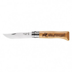 Couteau Opinel N°8 Animalia...