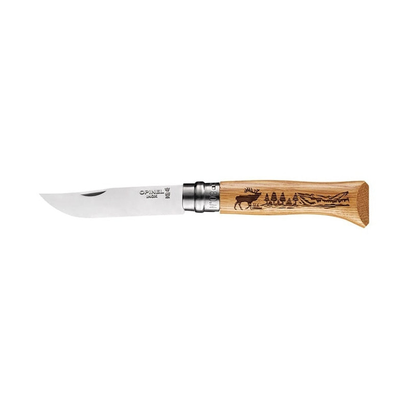 Couteau Opinel N°8 Animalia - Lame 85mm