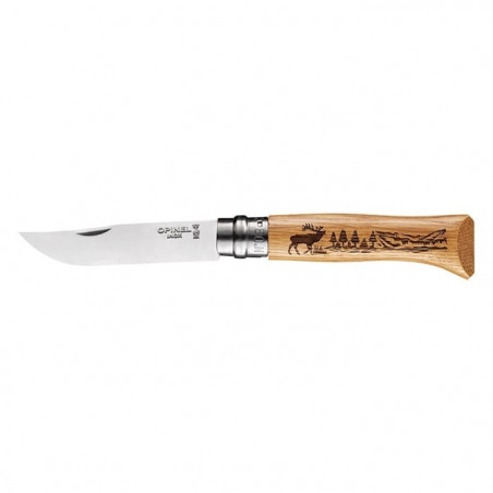 Couteau Opinel N°8 Animalia - Lame 85mm