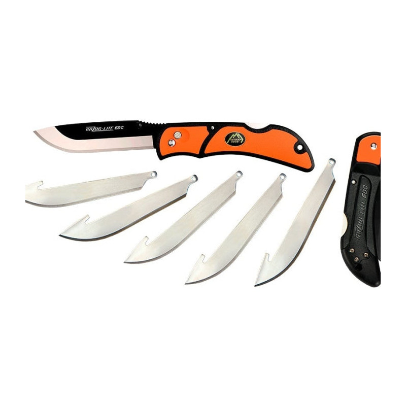 Couteau Outdoor Edge Razor Lite EDC - Lame 89mm 6 Lames