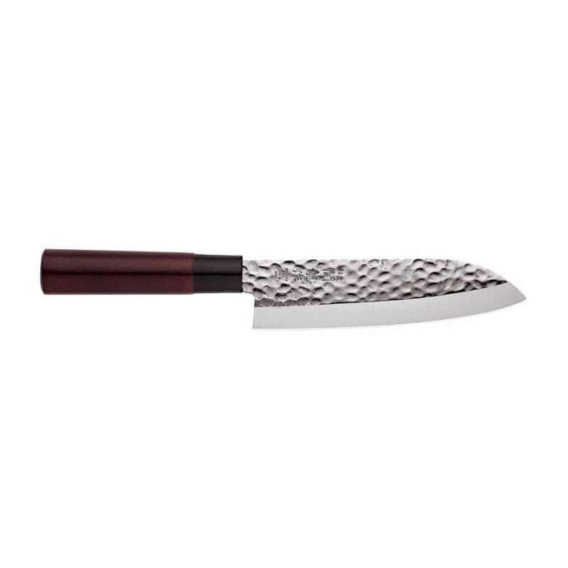 Couteau Sekiryu Santoku Manche Bois - Lame 165mm