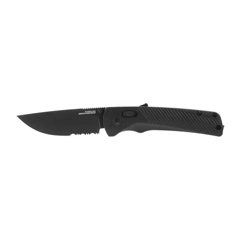 Couteau Sog Flash AT Cranté - Lame 87mm