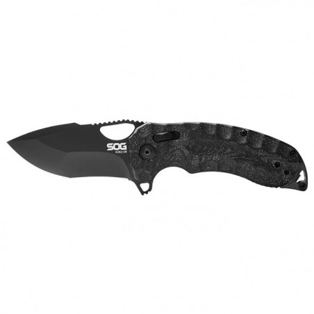 Couteau Sog Kiku XR Lame Noire - Lame 77mm