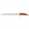 Dague Divers De Chasse Manche Bois de Cerf - Lame 260mm