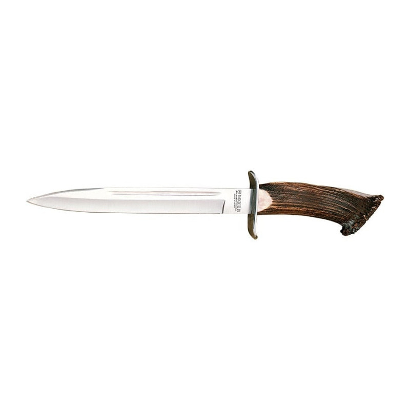 Dague Joker Bois de Cerf avec Meule - Lame 255mm