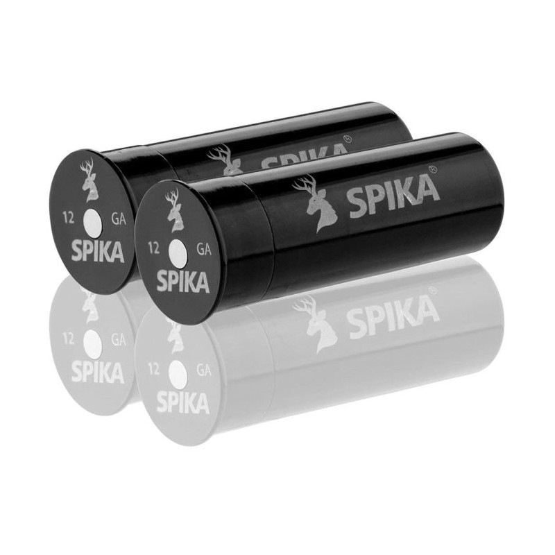 Douilles amortisseurs Spika anodisées noires - Cal. 12