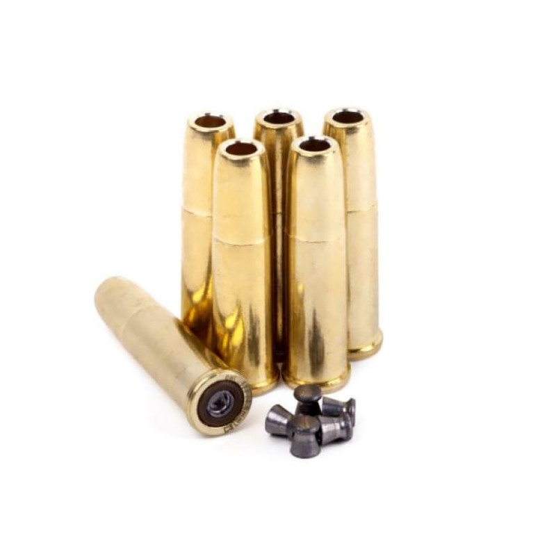 Douilles de plombs Crosman pour Revolver - Cal. 4.5