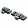 Embase Burris weaver pour Ruger - 2 pièces