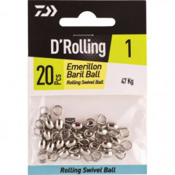 Émerillon Daiwa baril Ball