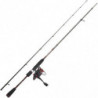 Ensemble canne spinning Sakura Fresh Sniper FSNS 602 Moulinet Ginaka 2.0 FD