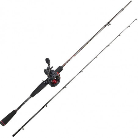 Ensemble canne spinning Sakura Fresh Sniper FSNS 662MH Moulinet Kuanza 3.0
