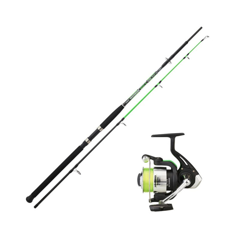 Ensemble canne Sunset Seavender Boat H Seavenger SW 5002 FD