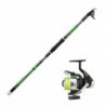 Ensemble canne Sunset Seavenger Teleshore Seavenger SW 5002 FD