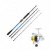 Ensemble canne Sunset Sunbass SW20 Travel Sunlion SW 4503 FD