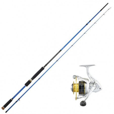 Ensemble canne Sunset Sunsquid SW20 Sunlion SW 4503 FD