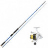 Ensemble canne Sunset Sunsquid SW20 Sunlion SW 4503 FD