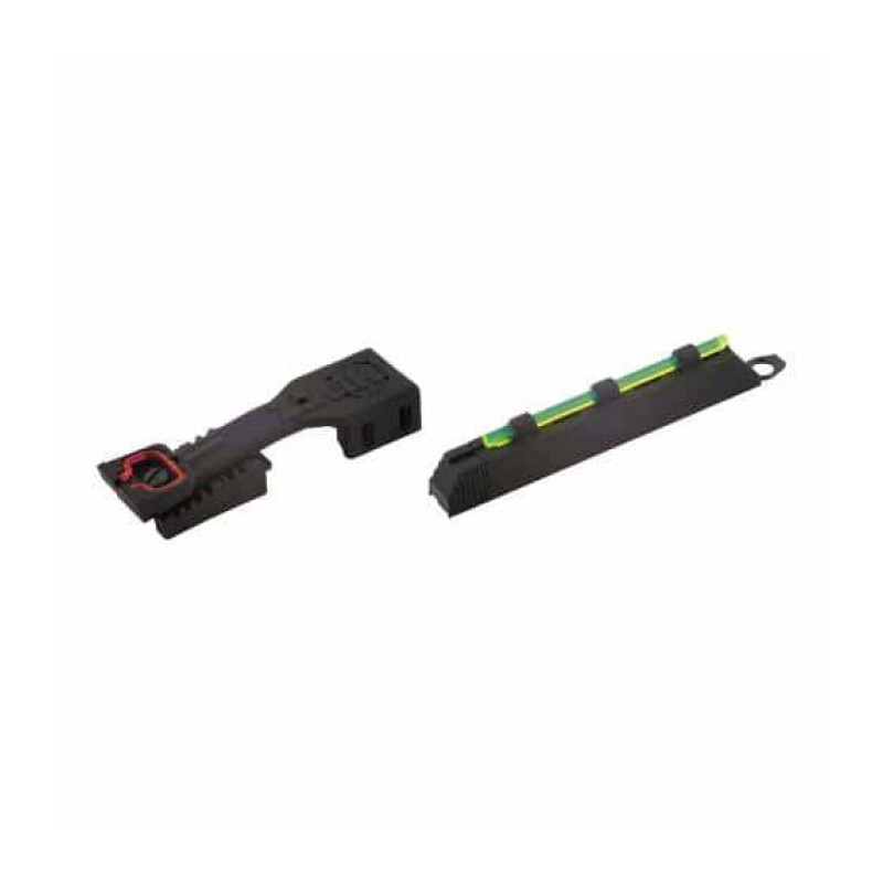 Ensemble Hausse et Guidon Hi Viz pour bande 6.3 à 9.7 mm - Vert