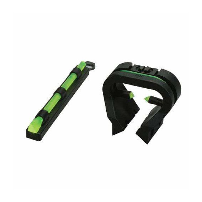 Ensemble Hausse et Guidon Hi Viz Visée en triangle