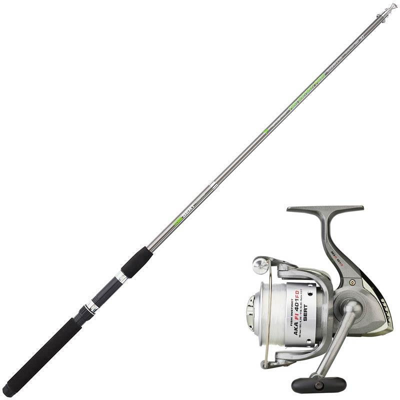 Ensemble lancer télescopique Sert Fish Instinct Fw20 Telespin Aka Fi 401 Fd