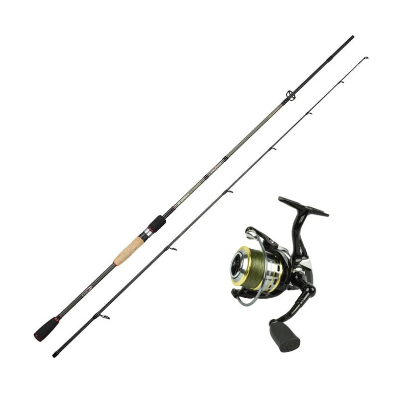 Ensemble spinning Sakura Alqueva ALQS 702 MH Moulinet Alendo 4004 FD