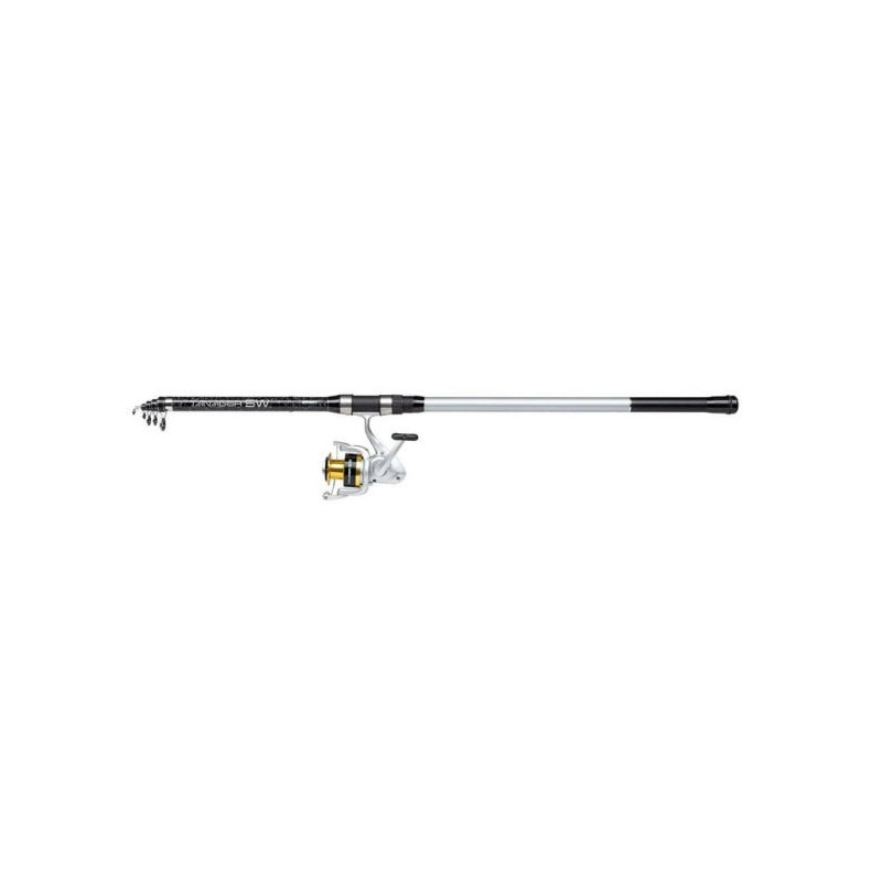 Ensemble spinning télescopique Mitchell Tanager SW Surf
