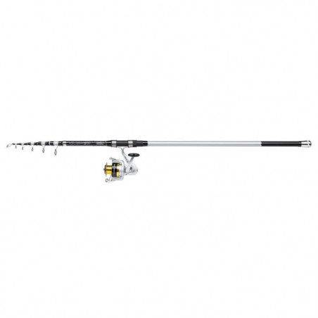 Ensemble spinning téléscopique Mitchell Tanager SW Surf Pro