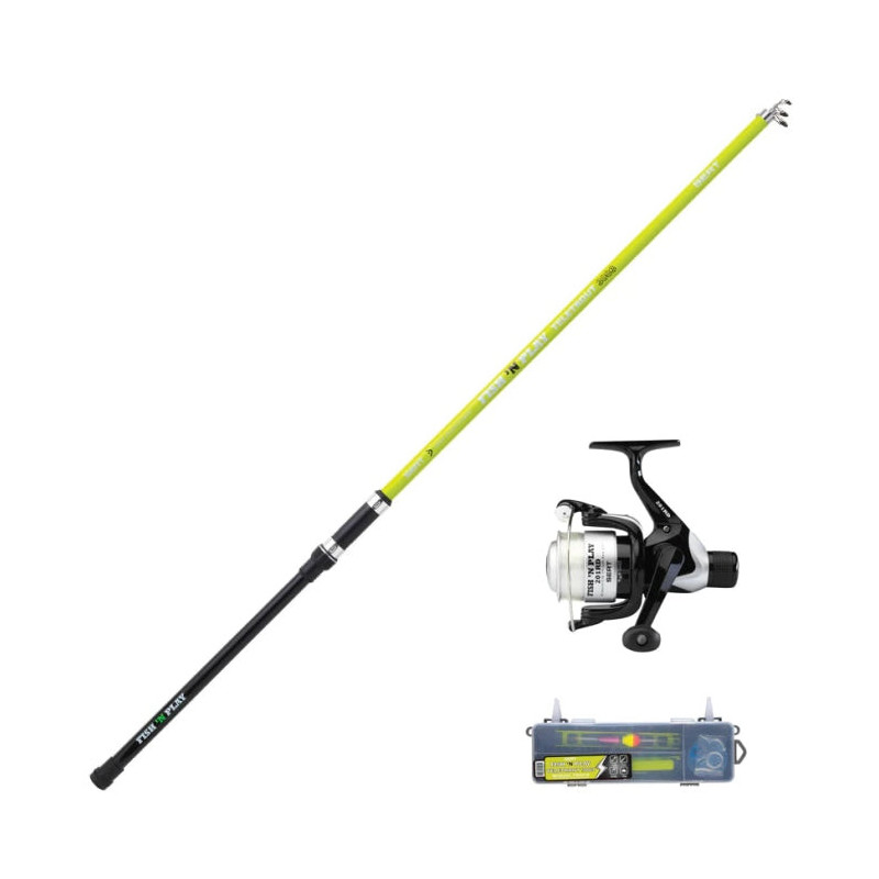 Ensemble télescopique Sert Kit Fish ’N Play Teletrout 3003 201Rd Box