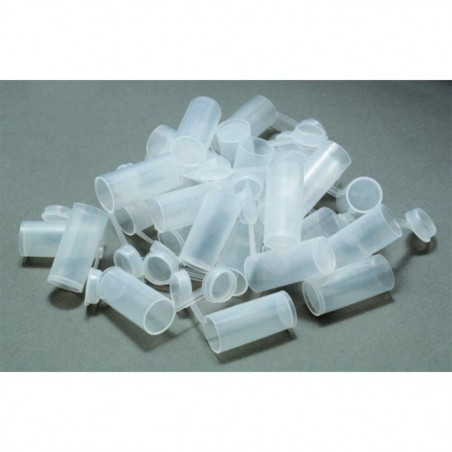 Éprouvettes plastique Pietta pour noire - Par 25