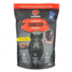 Pack Attractifs 3 Arômes Black Fire Invisible pour Sanglier