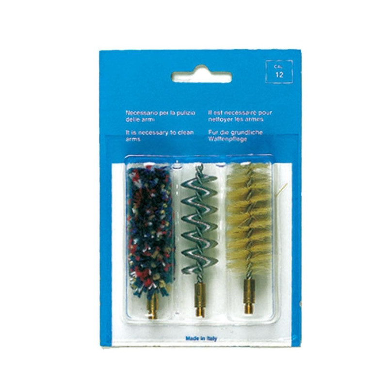 Pack 3 brosses spirales Europarm pour armes à canon lisse