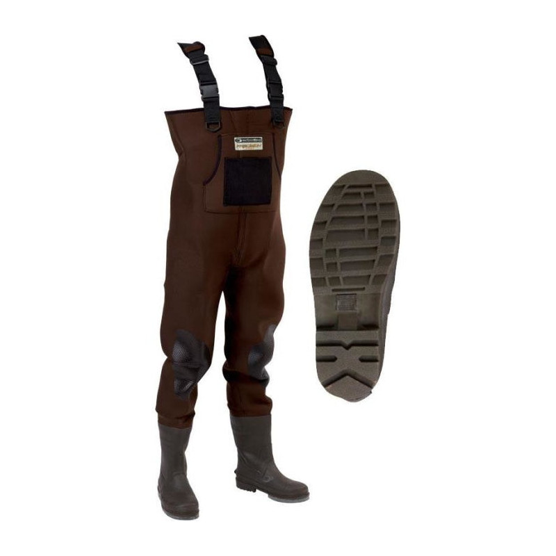 Waders Garbolino Précision Pro - Semelles crantées