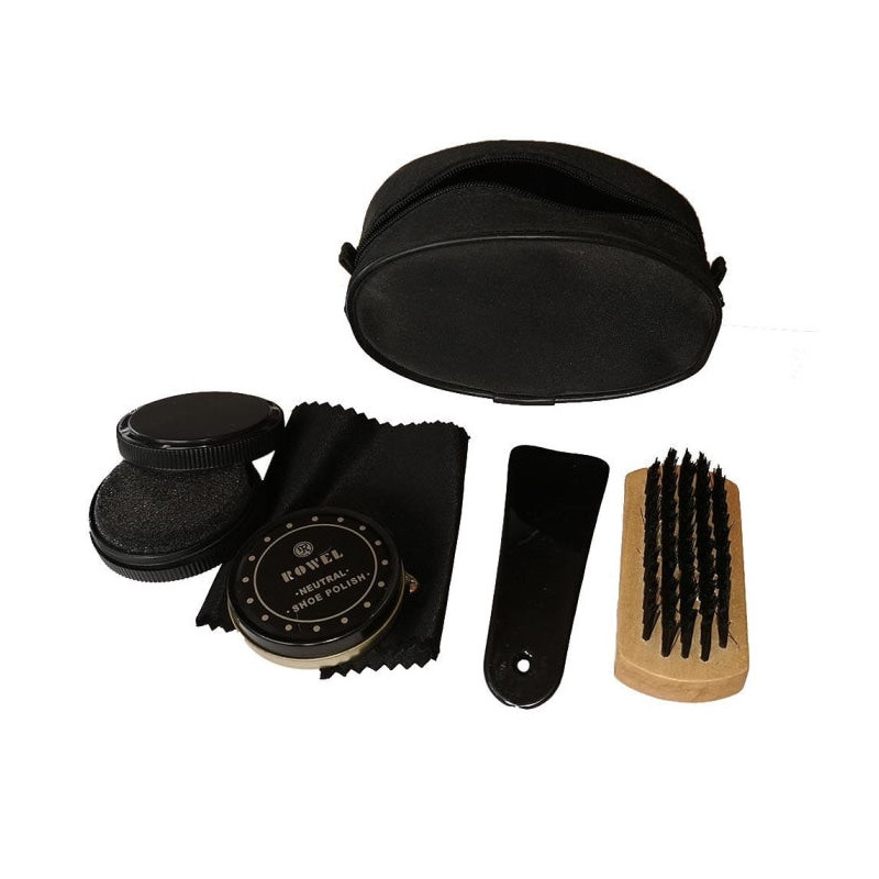 Kit brosse de cirage chaussures