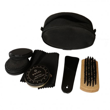 Kit brosse de cirage chaussures