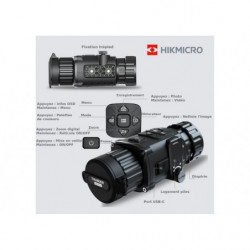 Module De Tir a Imagerie Thermique HikMicro (Clip-On) Thunder TH35C