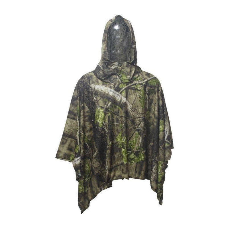 Poncho court Stepland Camo 3D Forêt