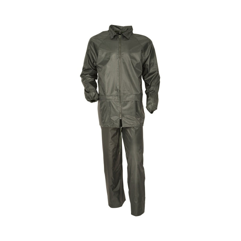 Tenue de pluie Percussion Kaki