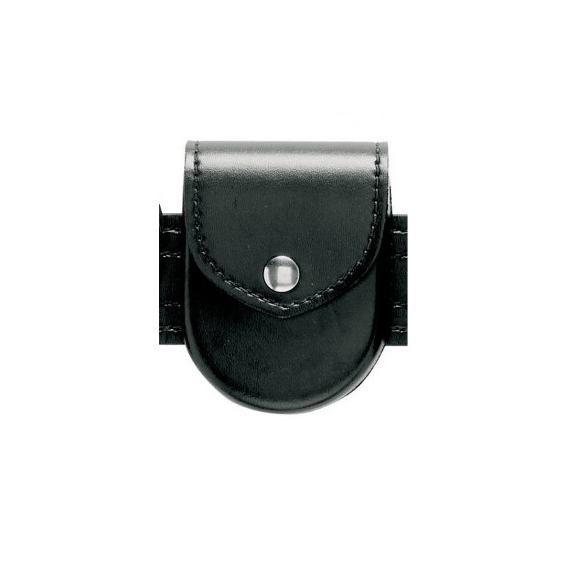 Etui Menottes US Safariland Avec Rabat Pression Noir Plain Black