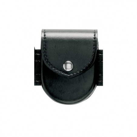 Etui Menottes US Safariland Avec Rabat Pression Noir Plain Black