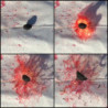 Grenade de peinture à grattoir
