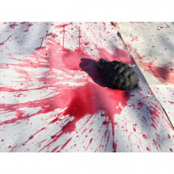 Grenade de peinture à grattoir