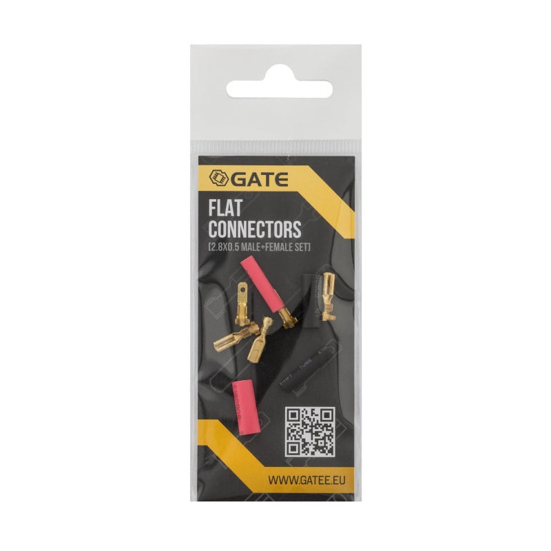 Kit de connecteurs plats (mâle/femelle) - GATE