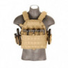 Plate Carrier Lancer Tactical 69T4 Beige 1000D