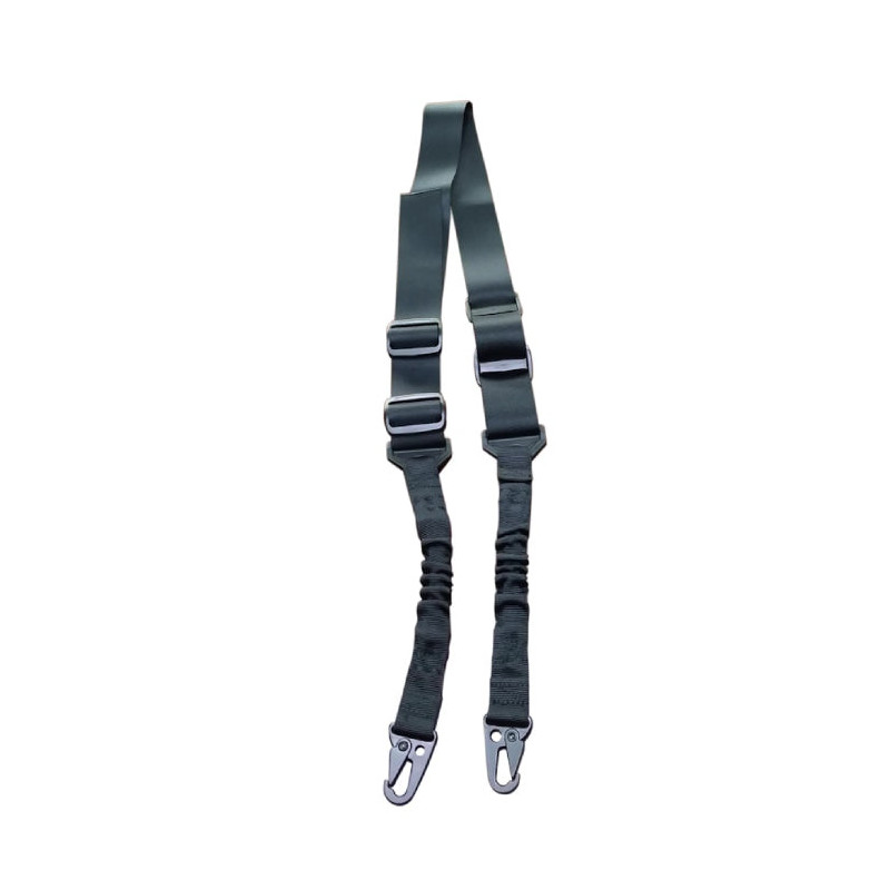 Sangle 2 points Swiss Arms tissage polyester - Noir /C120