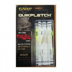 Vanes de flèches NAP quickfletch 2" faciles à poser