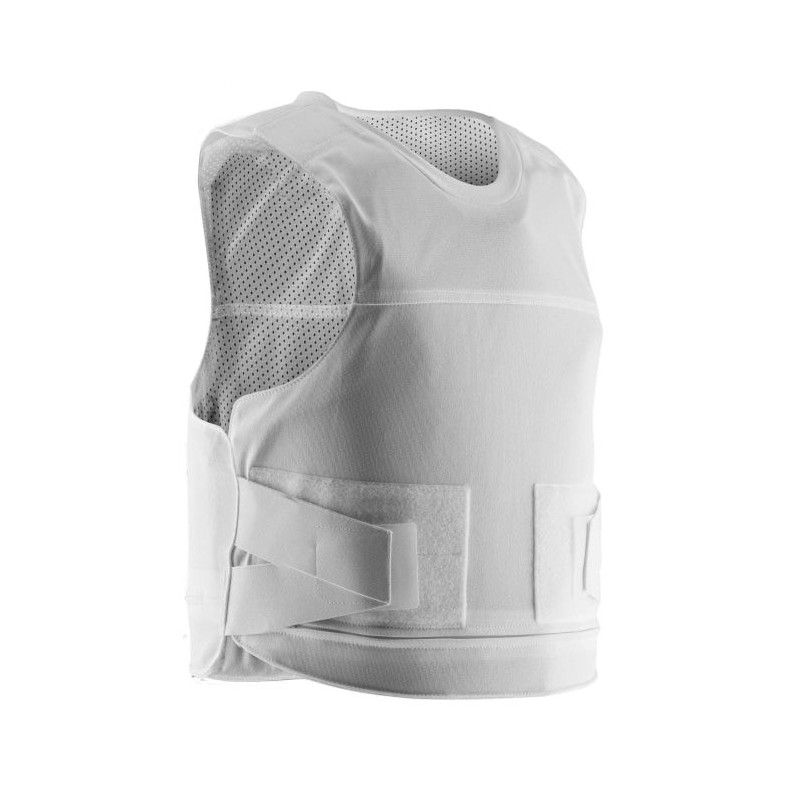 Gilet pare-balles port discret blanc SK1
