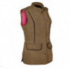 Gilet de chasse matelassé Club Interchasse Jamie tabac