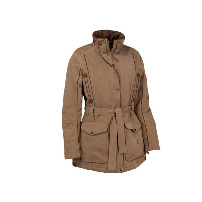 Veste de chasse femmes Percussion Rambouillet original - Marron