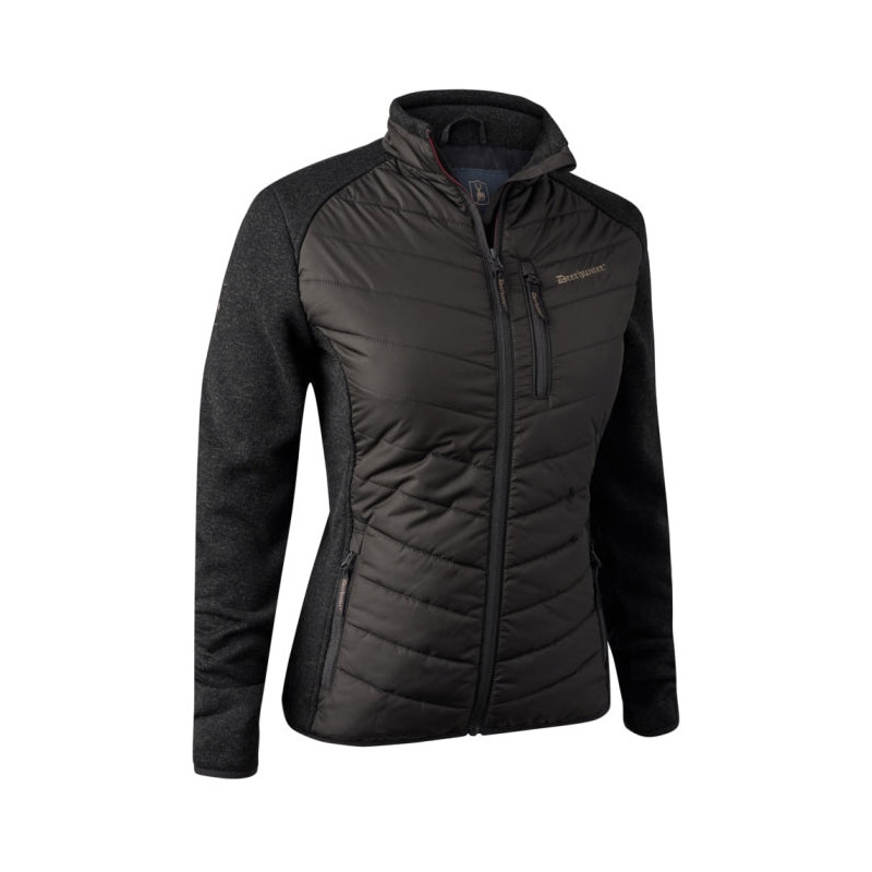 Veste de chasse matelassée Femme DeerHunter avec tricot Caroline