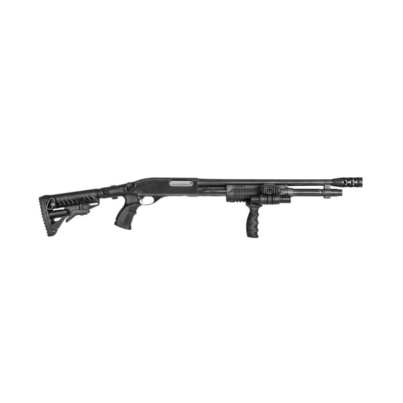 Garde Main Mako 870 Polymère avec 3 Rails Picatinny - Noir