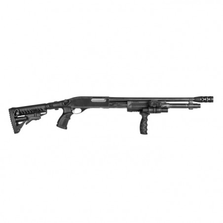 Garde Main Mako 870 Polymère avec 3 Rails Picatinny - Noir